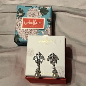 Beautiful Isabella M Sterling Silver Earrings